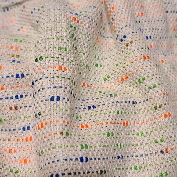 J. Crew Tweed Multi Color Sparkle Dress Size 4 - Picture 7 of 8